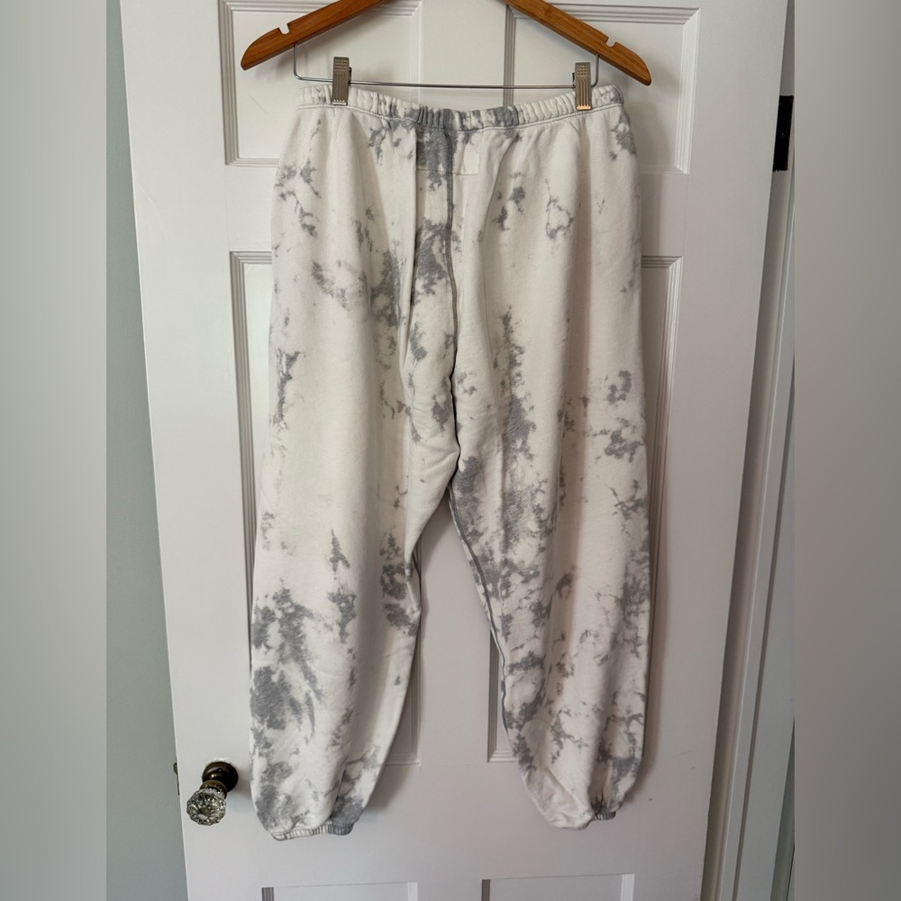 Freecity white and grey sweatpants Sz XL - Picture 2 of 3